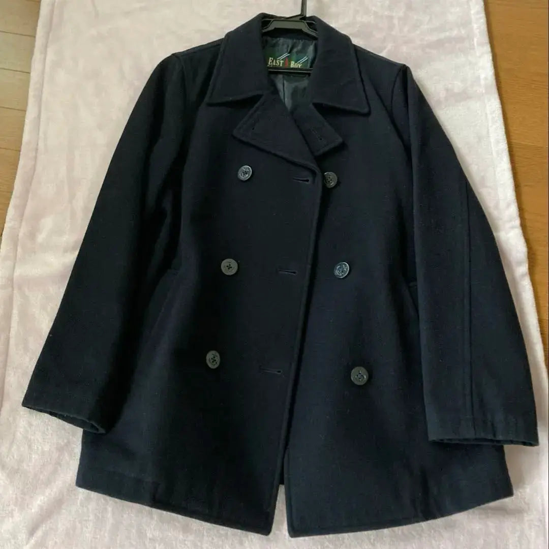 EAST BOY Peacoat Azul marino Unisex Hombre M Mujer LL | EAST BOY イーストボーイ ピーコート ネイビー 男女兼用 男M 女LL