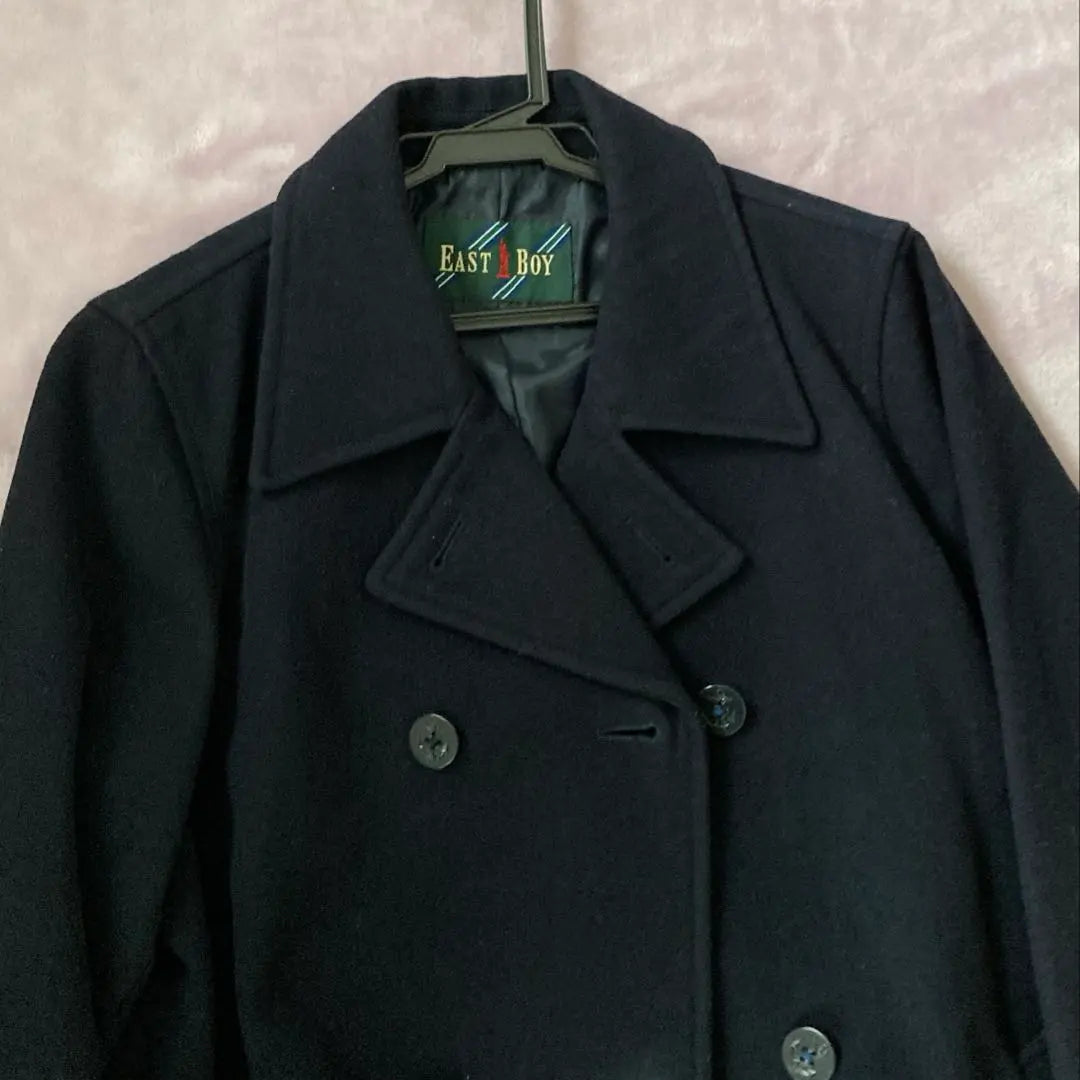 EAST BOY Peacoat Navy Unisex Male M Female LL | EAST BOY イーストボーイ　ピーコート　ネイビー　男女兼用　男M 女LL