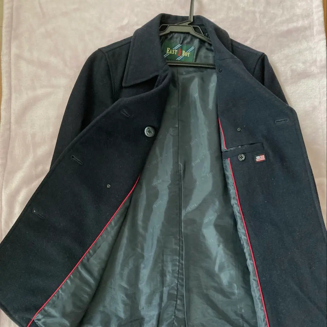 EAST BOY Peacoat Navy Unisex Male M Female LL | EAST BOY イーストボーイ　ピーコート　ネイビー　男女兼用　男M 女LL