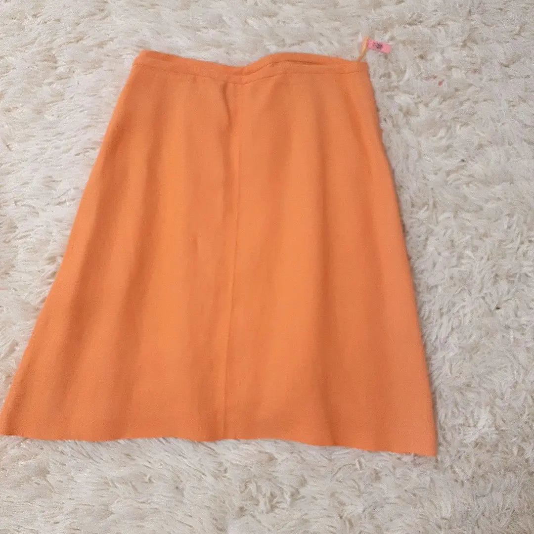 MarleneDam Italy Orange Setup Two Piece Short Sleeve | MARLENEDAM ITALY　オレンジ色　セットアップ　ツーピース　半袖