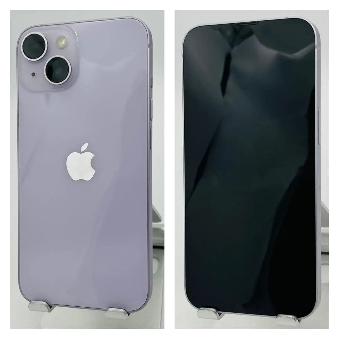 A 100% iPhone 14 128 GB SIM-free Purple Main unit