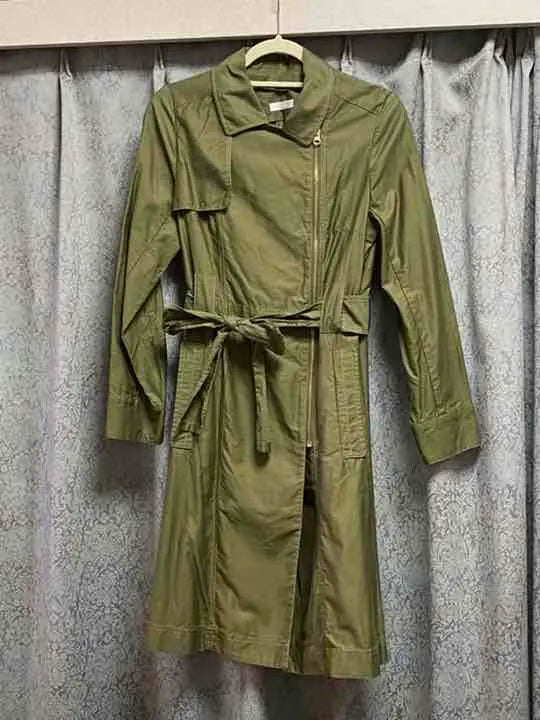 Good condition ♡ PASSIONE trench coat khaki spring autumn spring coat