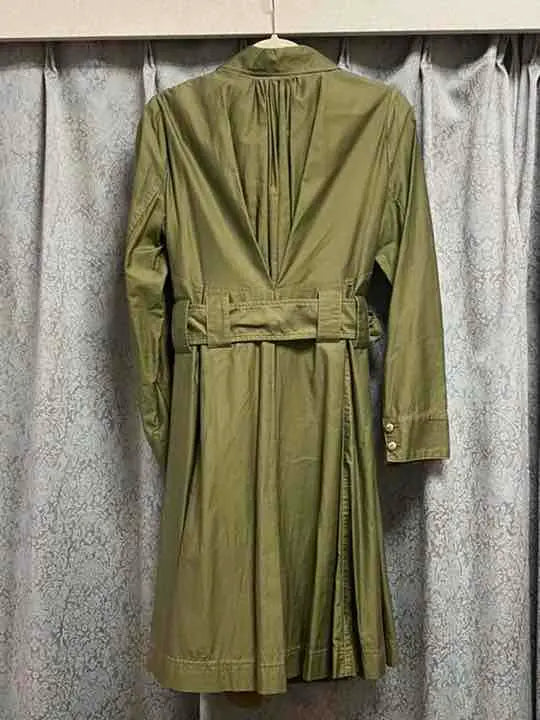 Good condition ♡ PASSIONE trench coat khaki spring autumn spring coat