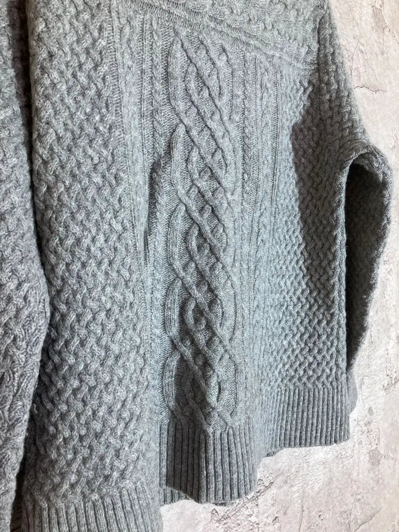 ✨Good condition✨soeur Sul Size 9 Knit Sweater Wool Jacquard Knit