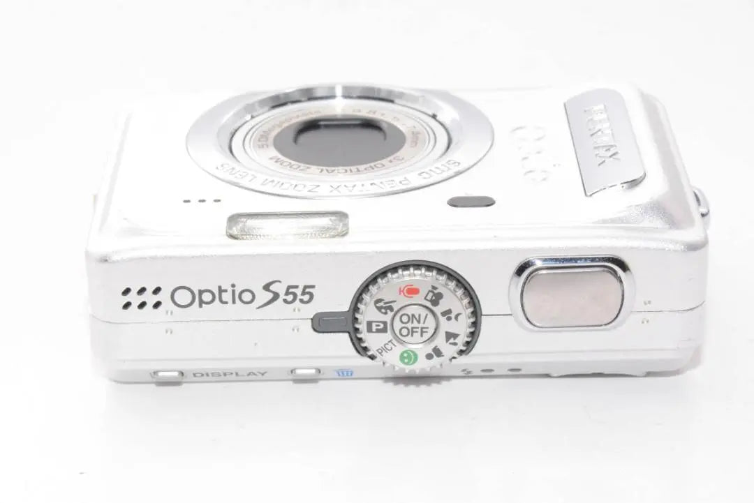 ¡Belleza! PENTAX OPTIO S55 Operación confirmada Cámara digital pequeña | 美品! PENTAX Optio S55 動作確認済 小型デジカメ