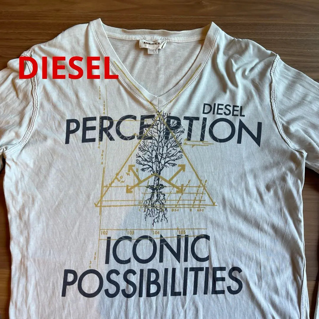 [DIESEL] Camiseta larga Diesel