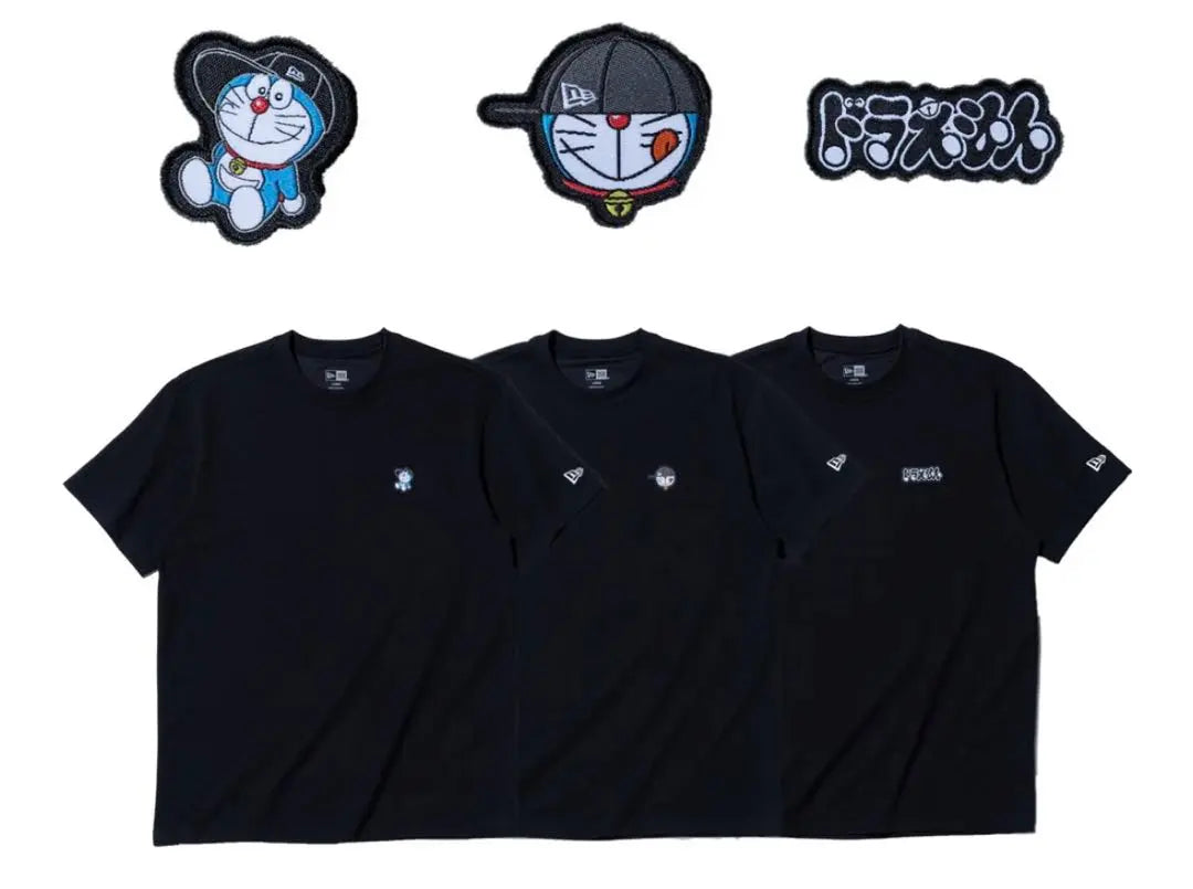 NEW ERA Doraemon T-shirt 3-Pack 2-Piece Set New Era