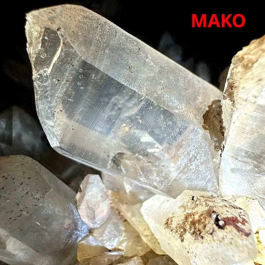 M1560 ☆ Racimo de cristal rosa 2,4 kg ☆ Manican de Manican ☆ N41104-A | M1560☆ピンク水晶クラスター2.4kg☆マニカラン産☆N41104-A