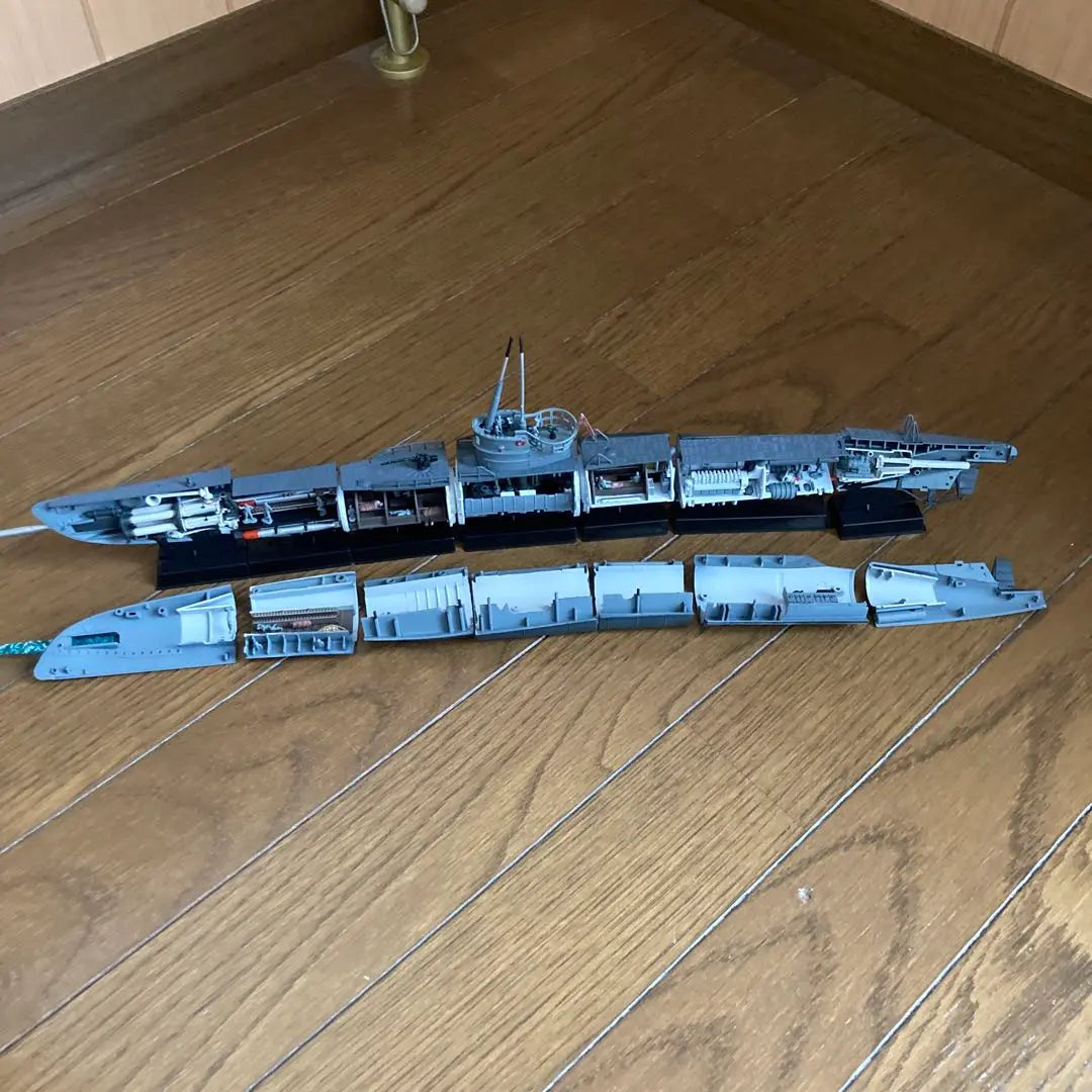 Targa High Density Model U-Boat Camouflage Model Submarine 1/144