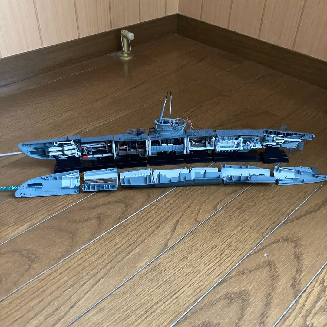 Targa High Density Model U-Boat Camouflage Model Submarine 1/144