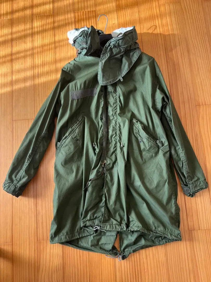 80s military coat M-65 purchased at Daikanyama second-hand clothing store