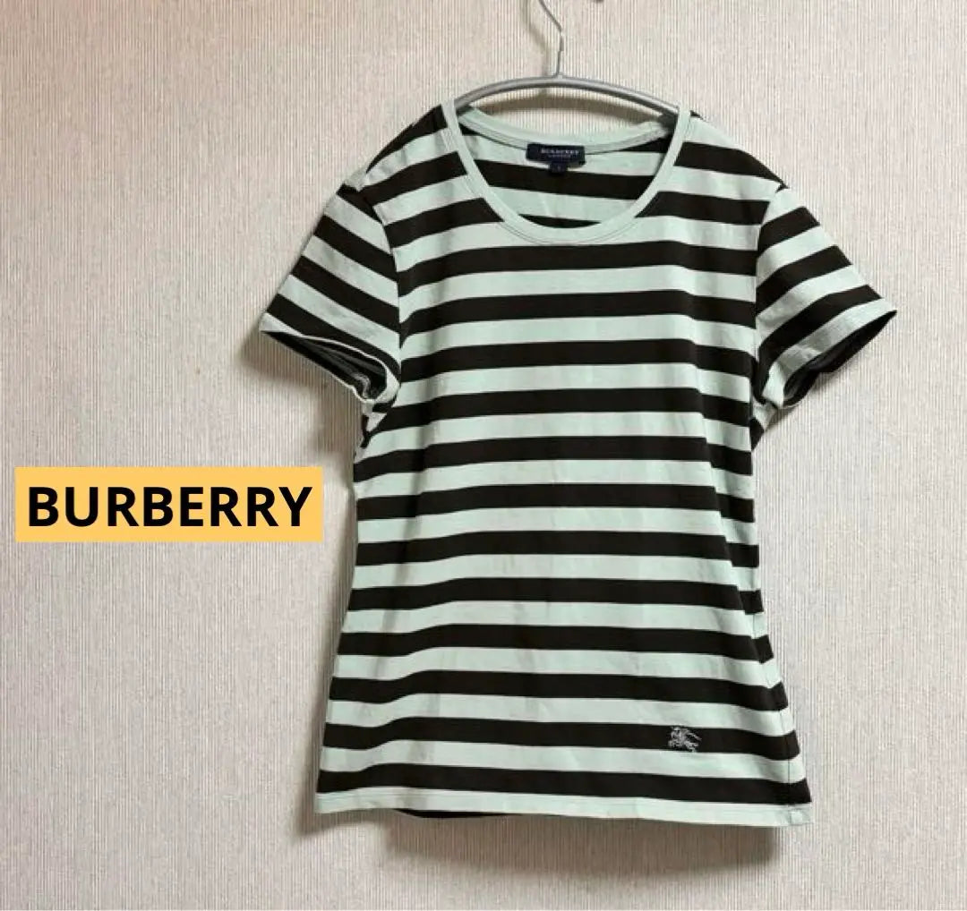 Camiseta de manga corta a rayas de BURBERRY