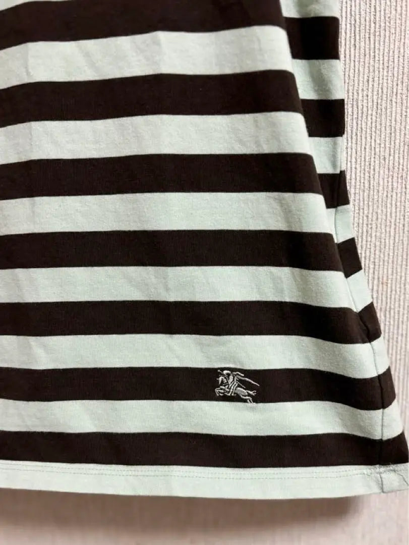 BURBERRY Stripe Short Sleeve T -shirt