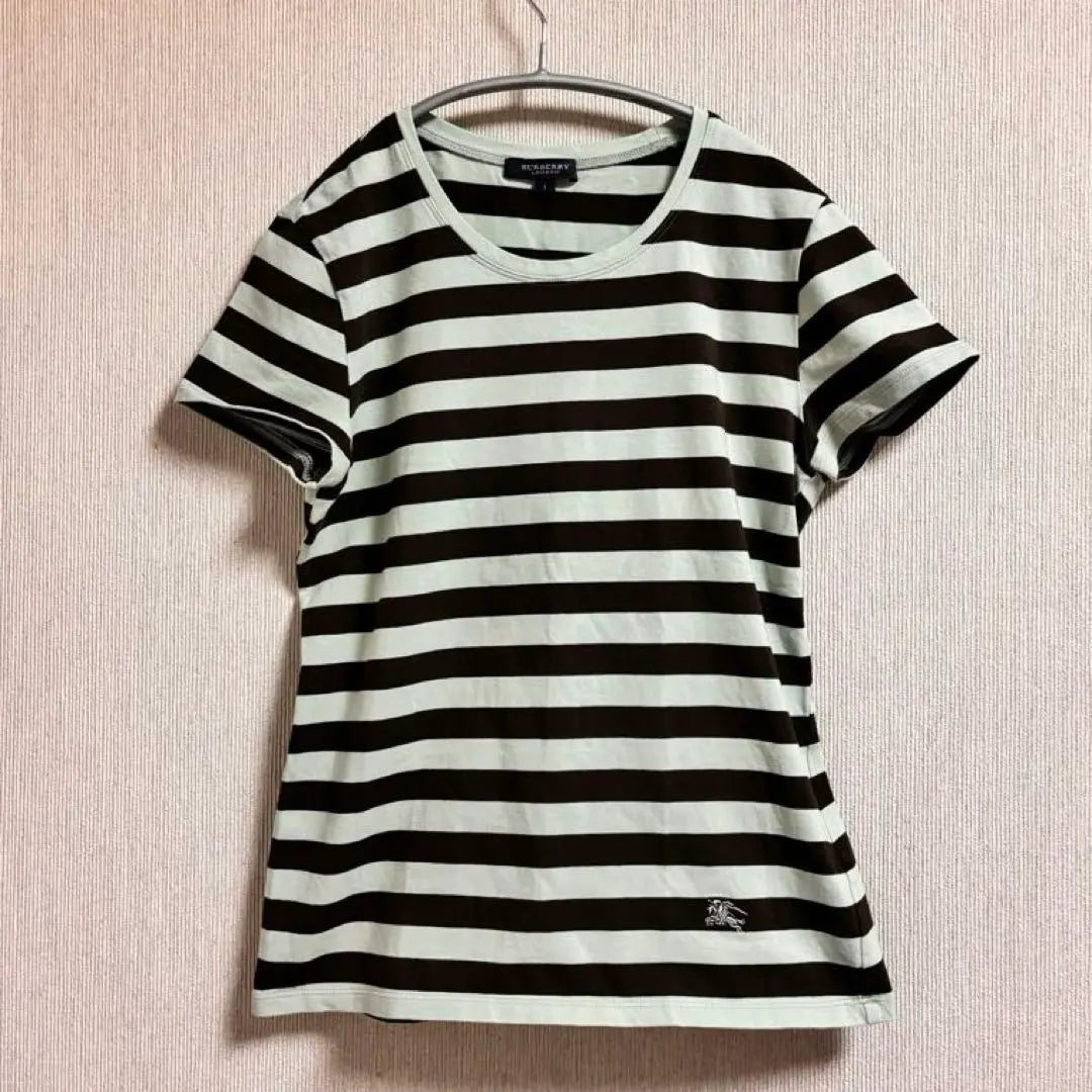 BURBERRY Stripe Short Sleeve T -shirt