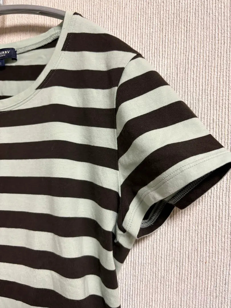 BURBERRY Stripe Short Sleeve T -shirt