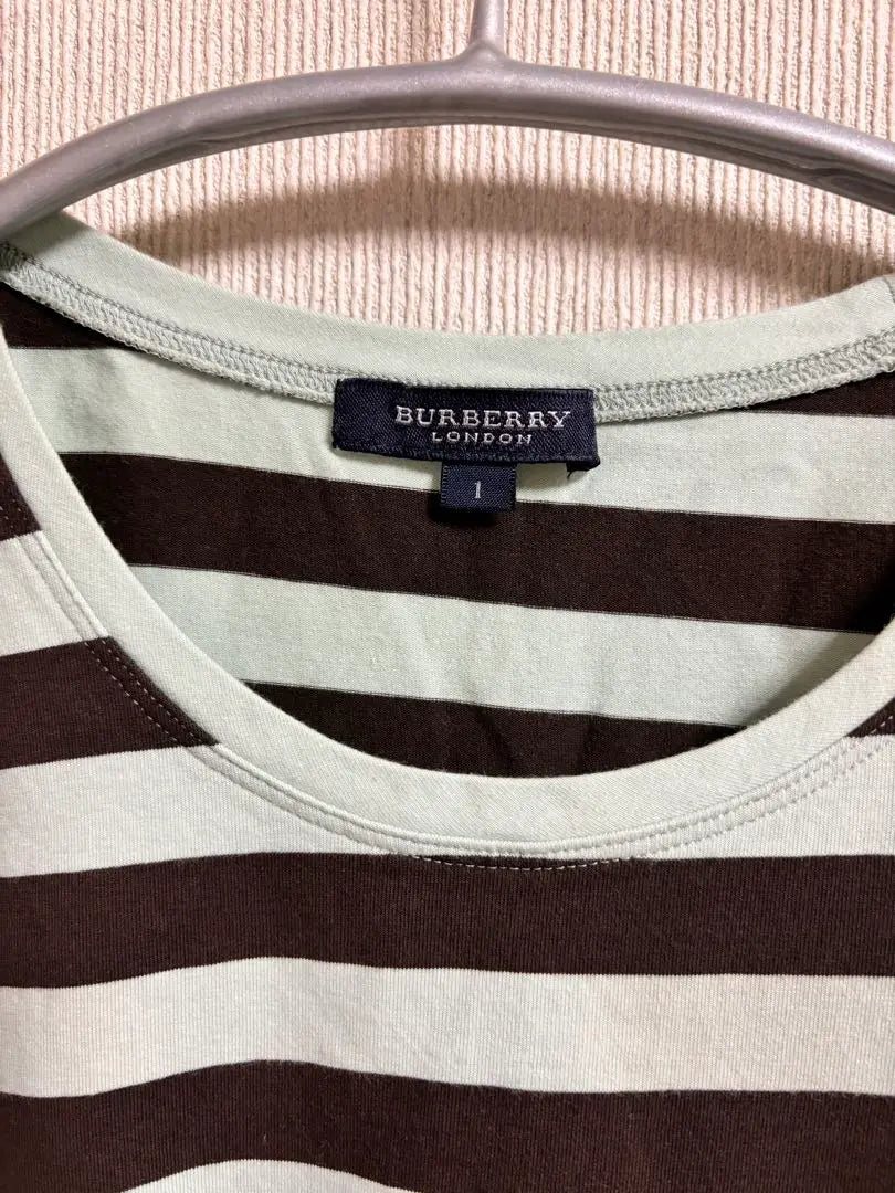 Camiseta de manga corta a rayas de BURBERRY