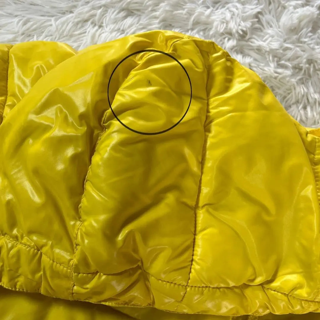 Scotch & Soda Hooded Nylon Jacket Men's M Yellow Fluorescent Color