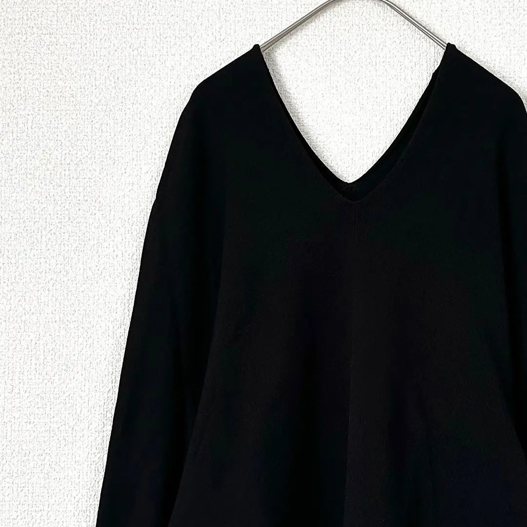 Mujer DEMI-LUXE BEAMS Jersey De Punto Con Cuello En V Lagan | BEAMS Demi-Luxe ニット セーター Ｖネック ゆったり ラグラン