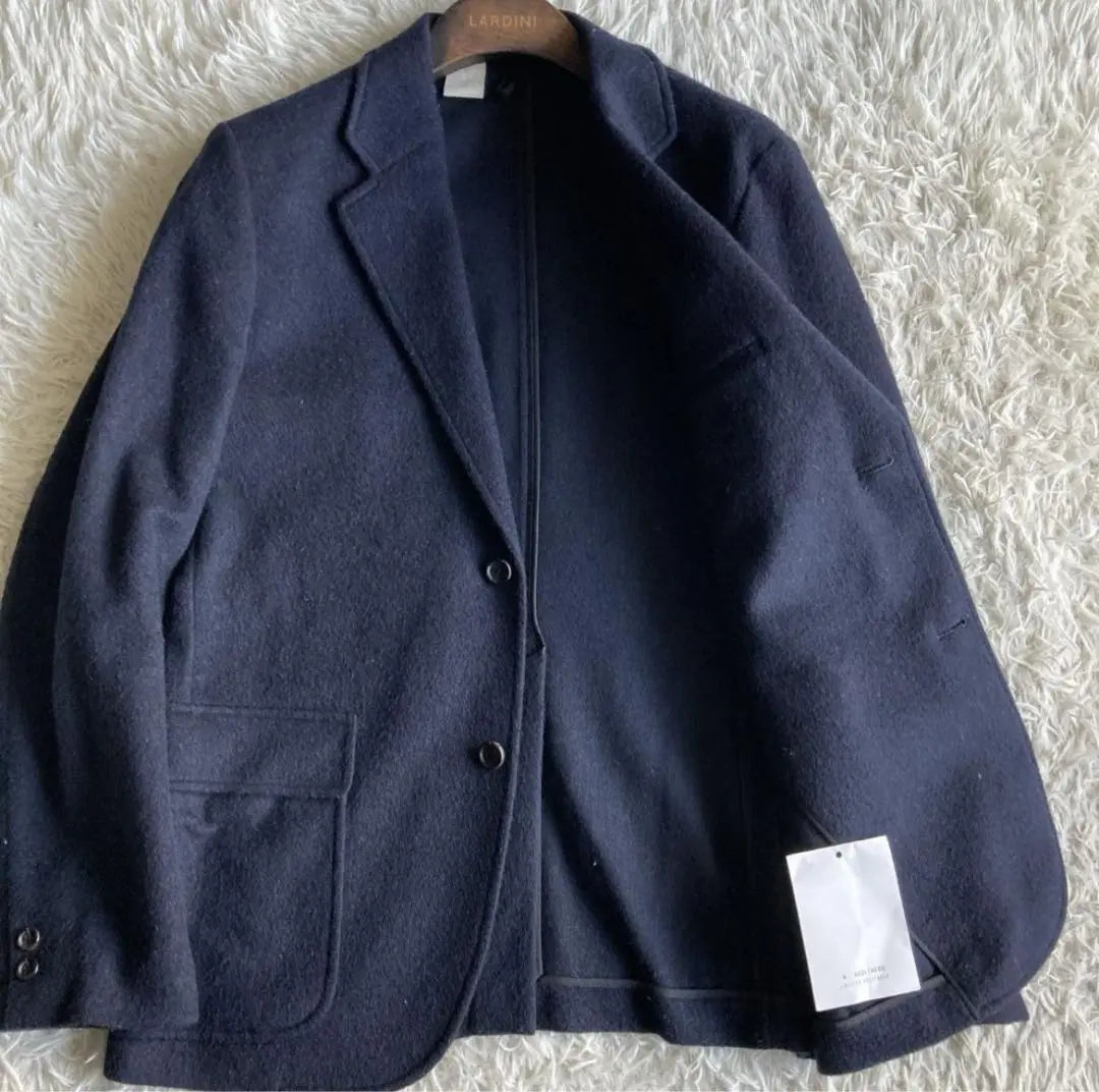 [Good condition] Size L! N. Hollywood Fluffy Flannel Tailored Jacket Navy