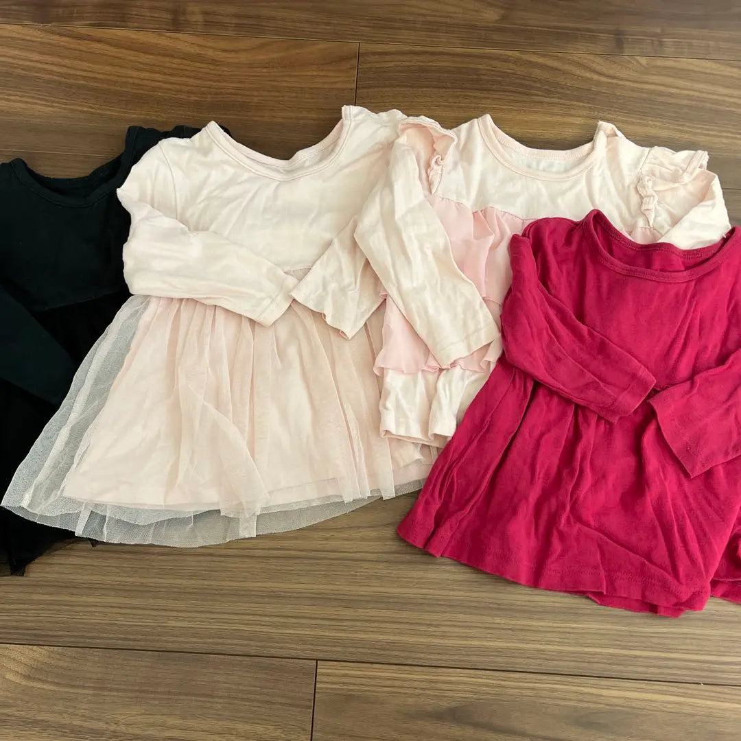 Conjunto de 4 tops y ropa para bebé