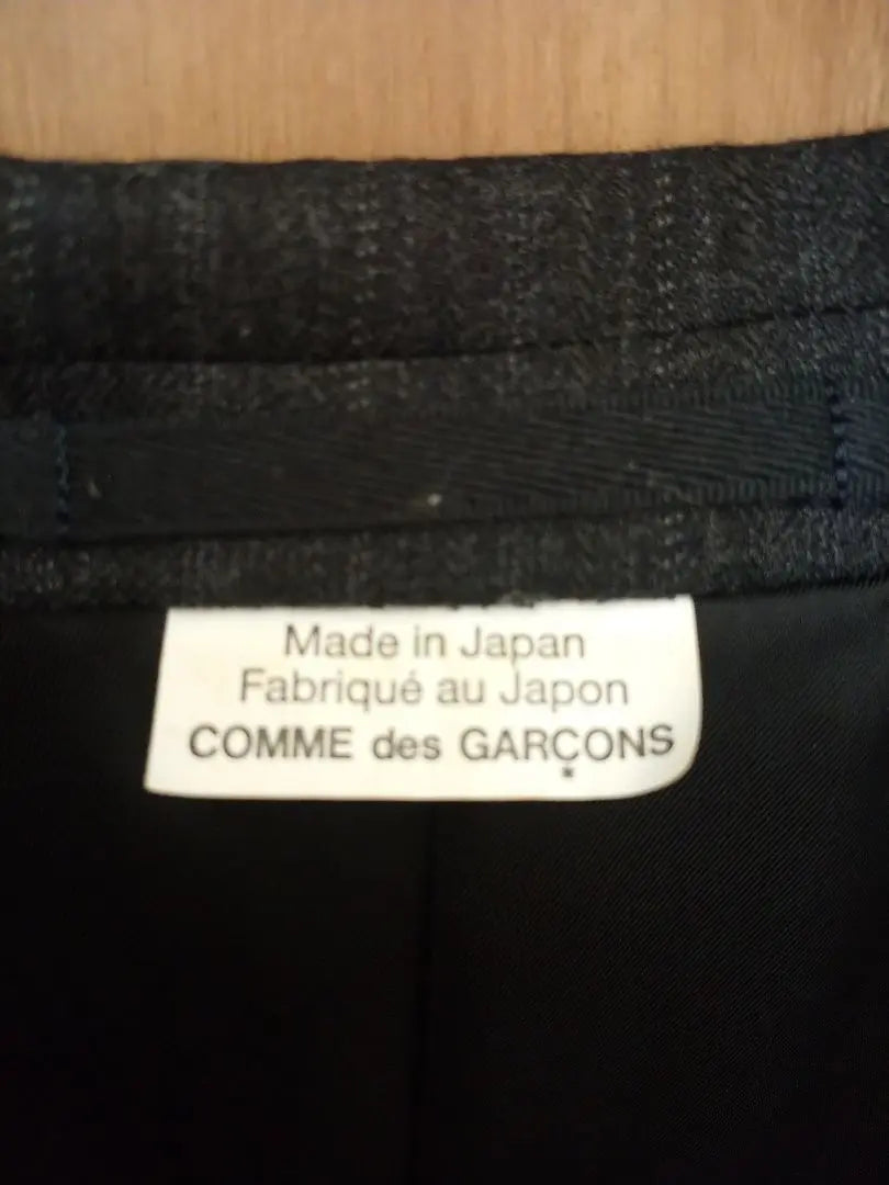 Nueva chaqueta de cola de armadura de paz Comme des Garcons Hompleus 16aw