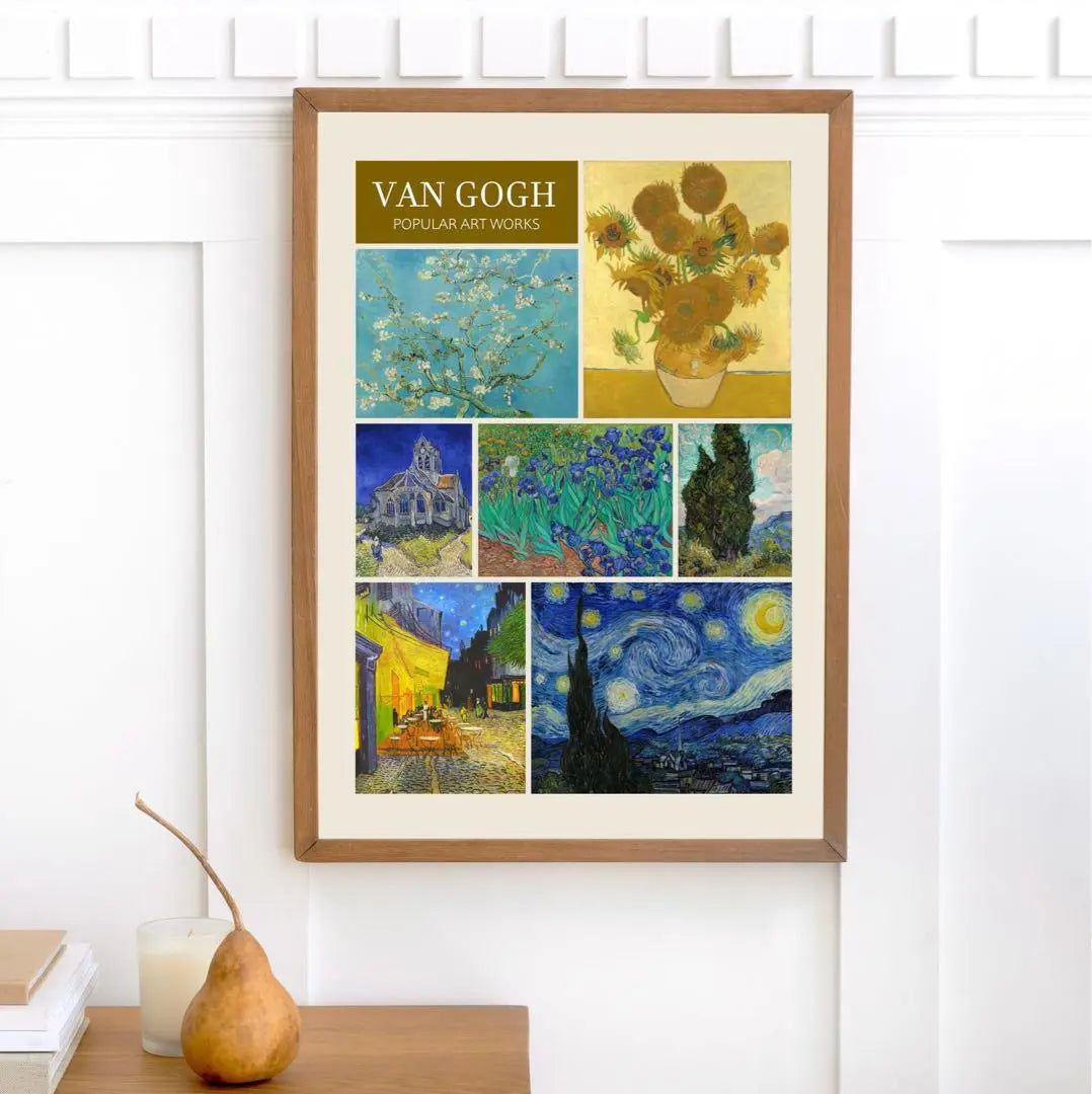 Art poster 7 popular works by Van Gogh Poster A3 size interior | アートポスター ゴッホの人気作品7点 ポスター A3サイズ インテリア