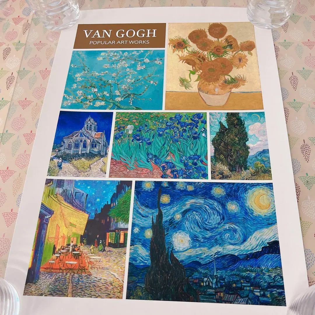 Art poster 7 popular works by Van Gogh Poster A3 size interior | アートポスター ゴッホの人気作品7点 ポスター A3サイズ インテリア