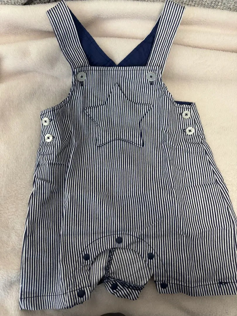 petit main petit min overalls boy 80cm