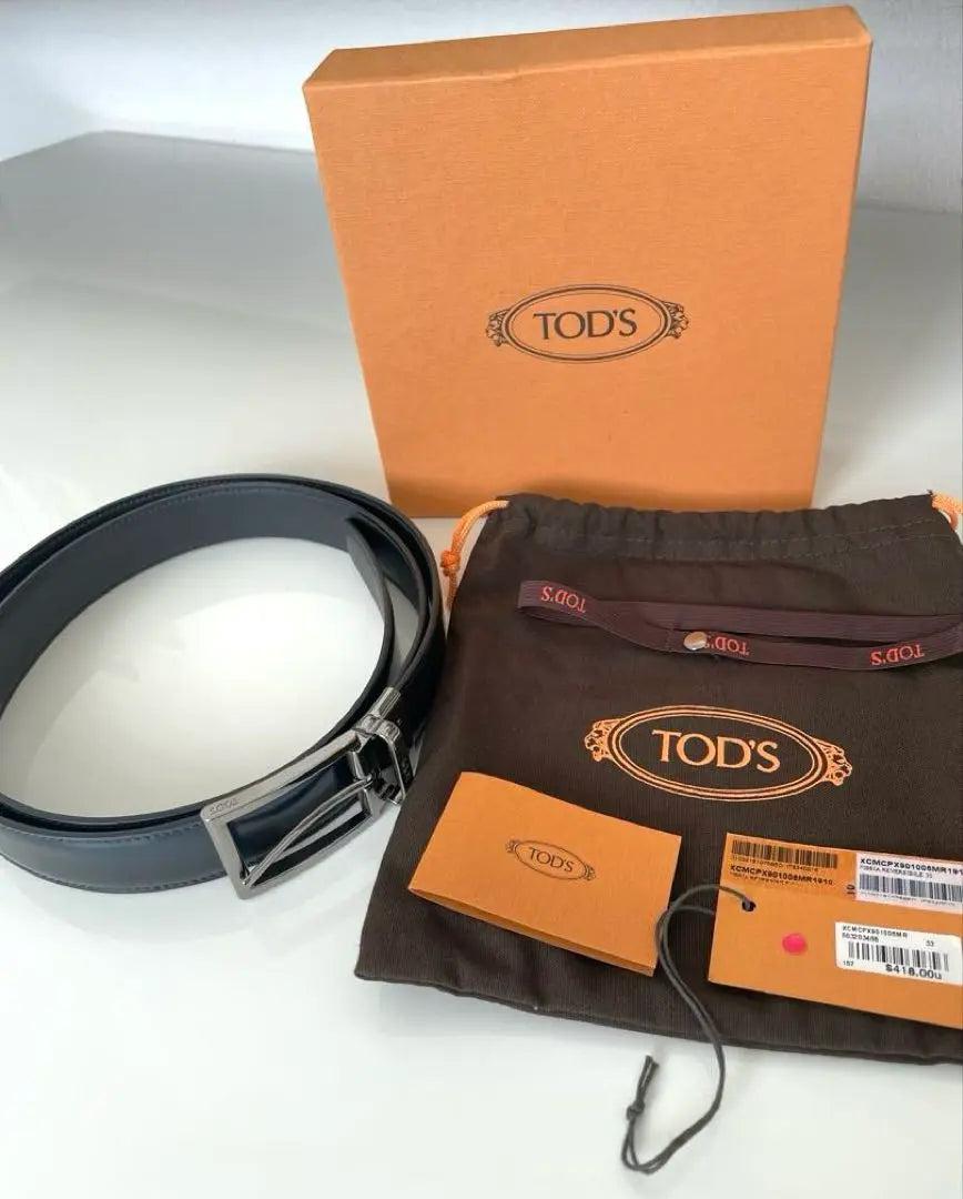 TOD'S Belt Reversible Fibbia Reversibile 30