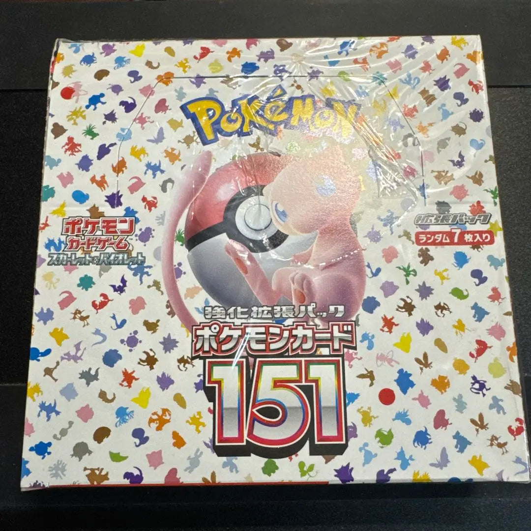 Nueva, sin abrir, con encogimiento, tarjeta Pokémon 151 1 CAJA