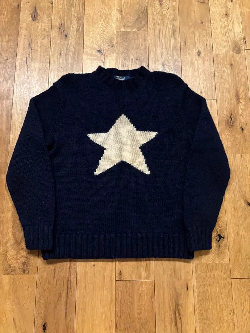 Ralph Lauren Vintage Star Knit - Tejido a mano