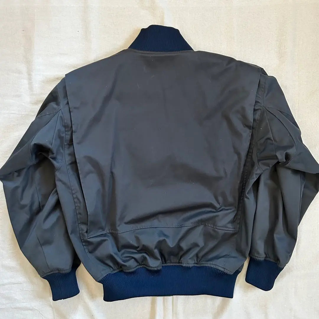 Chaqueta Air Self-Defense Force MA-1 Reversible ignífugo 0 XL | 航空自衛隊 ジャケット ma-1 リバーシブル 難燃 0号 XL