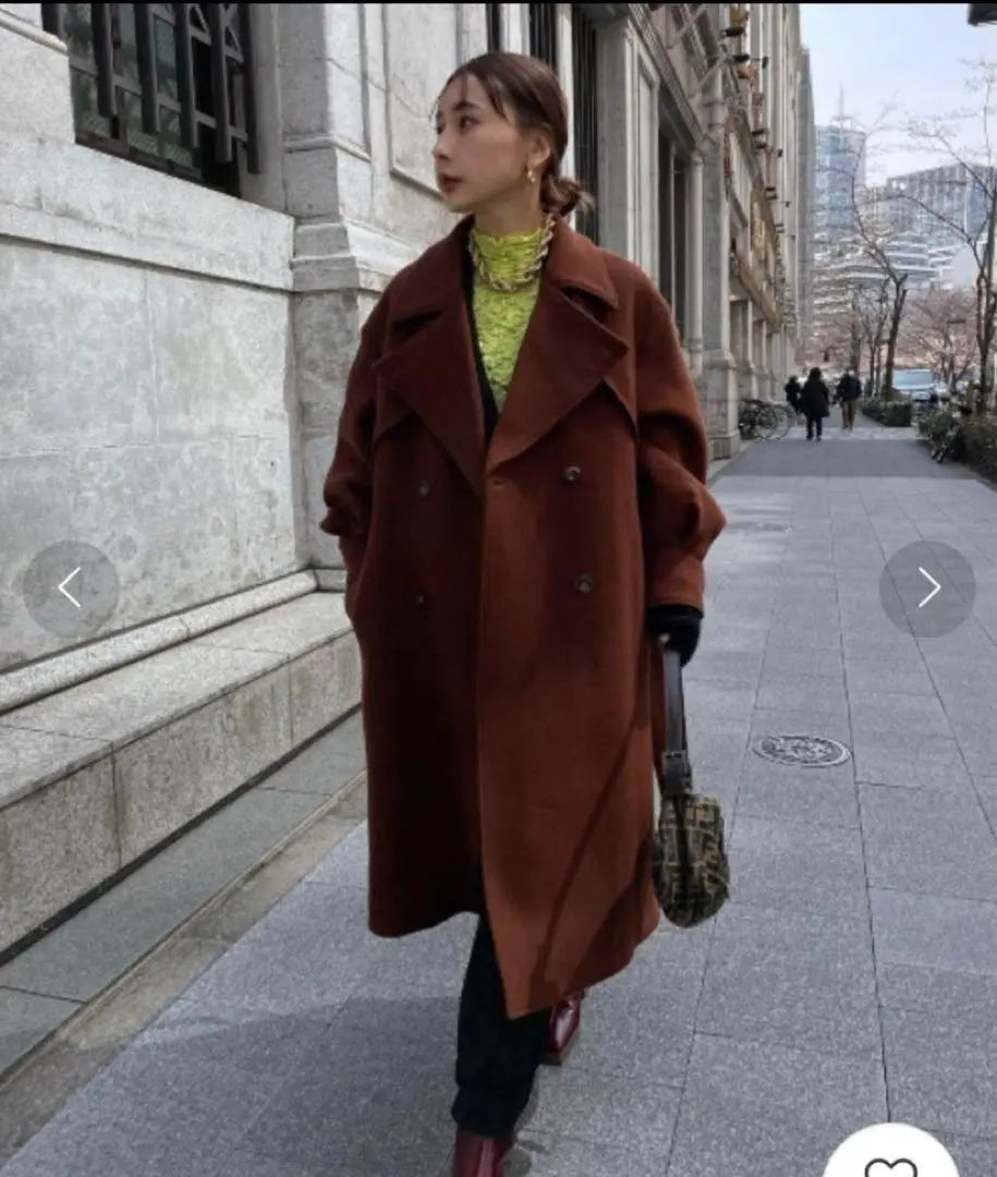 [Ameri] ABRIGO MIDI TIPO TRENCH