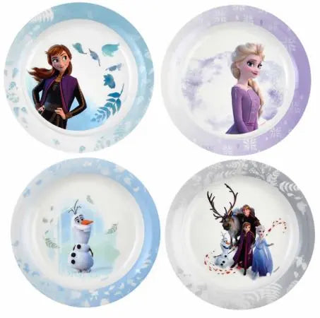 Nuevo ☆ Juego de vajilla y platos Disney Frozen 2 Plato Disney