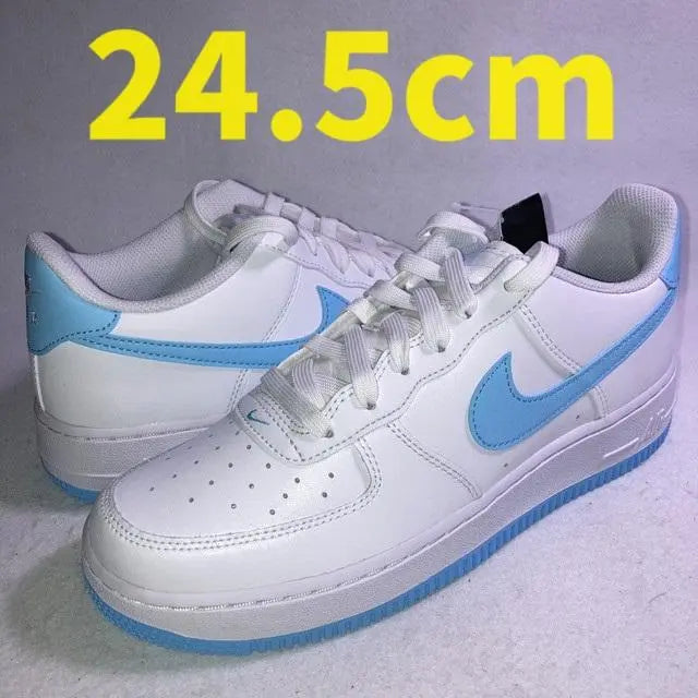 Air Force One Low White Light Blue 24.5cm Box included