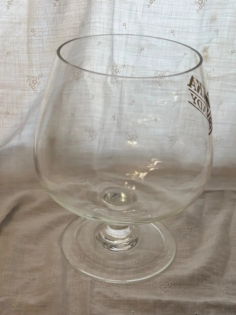 Rare Nikka Brandy Extra Large Brandy Glass Showa Retro Vintage