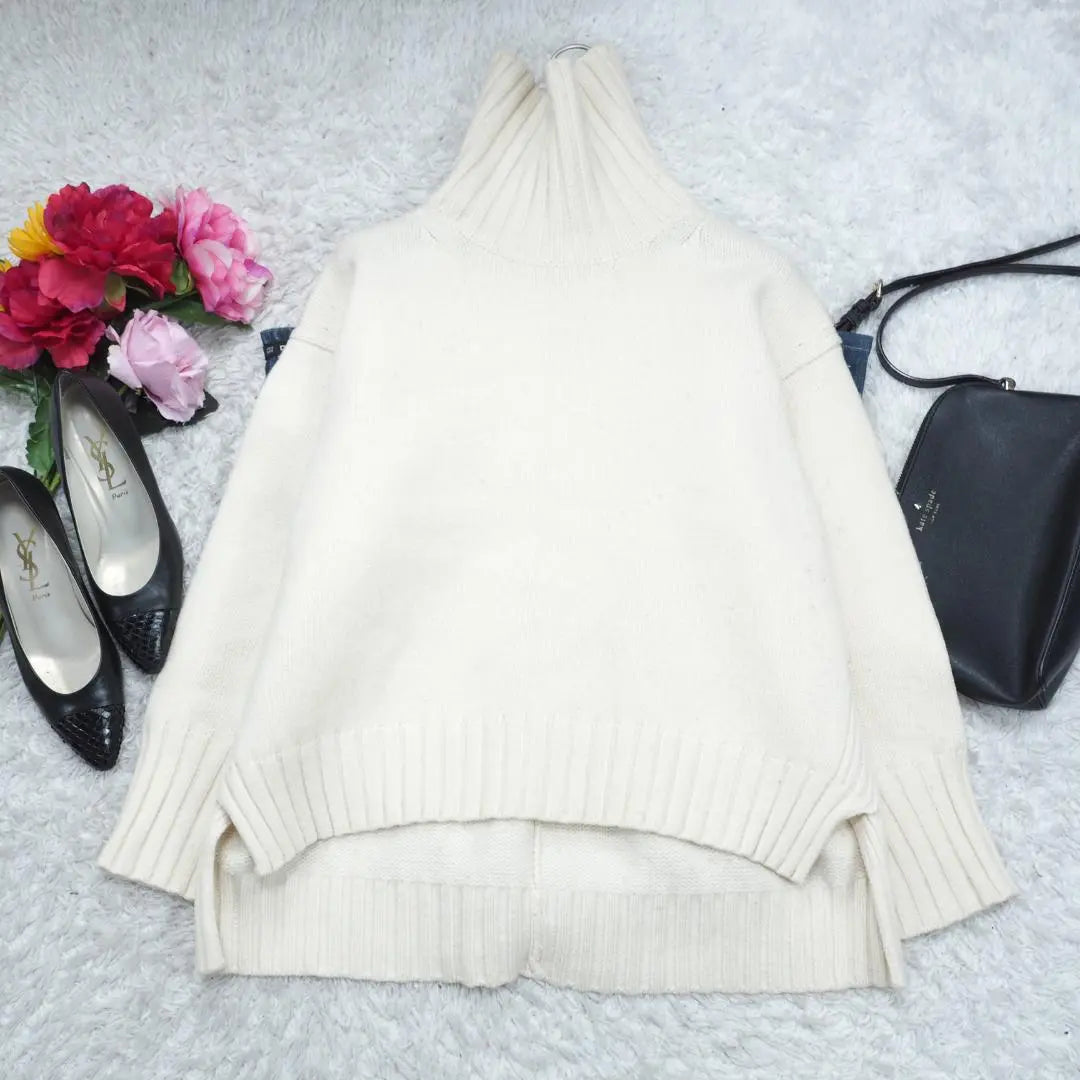 H297*MACPHEE McAfee ☆ Cashmere ☆ Turtleneck ☆ Knit ☆ Sweater