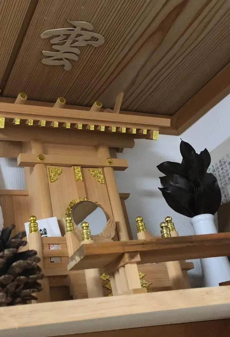 Kunjin Shelves Buddhist Altars Handmade Handmade | 雲　神棚　仏壇　字　天井　神具　ハンドメイド