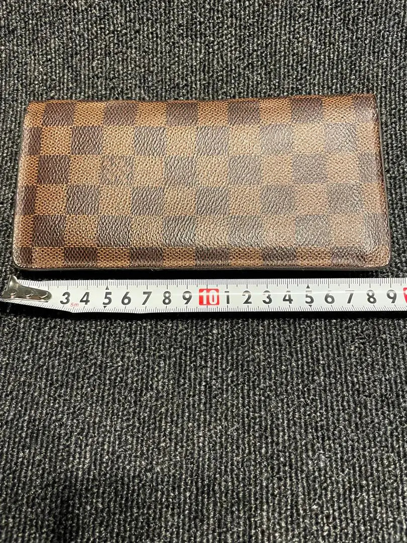 Louis Vuitton Cartera larga LOUIS VUITTON Damier Portefeuille Braza