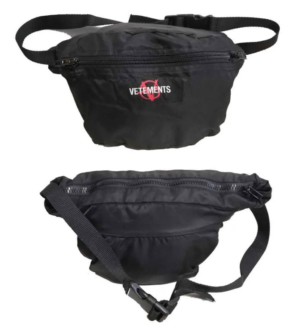 [Rare] VETEMENTS Nylon Jacket FW20 Waist bag