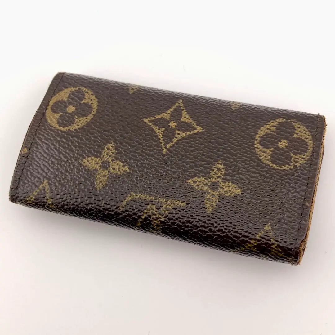 Louis Vuitton Multicle 4 Monogram Key Case Brown