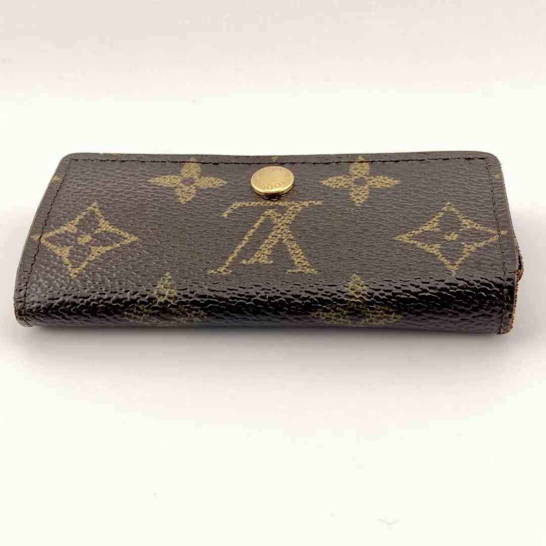 Louis Vuitton Multicle 4 Monogram Key Case Brown