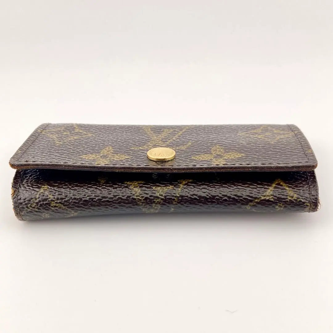 Louis Vuitton Multicle 4 Monogram Key Case Brown