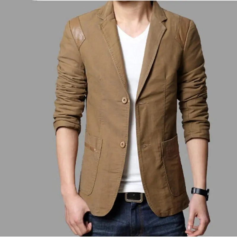 [Popular] Tailored jacket slim M khaki [CHA071210M]