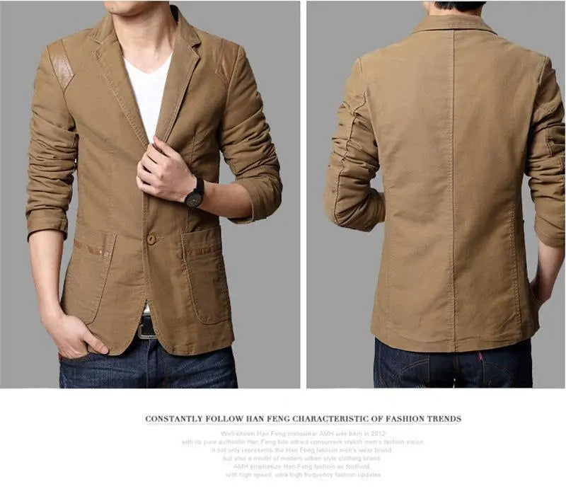 [Popular] Tailored jacket slim M khaki [CHA071210M]