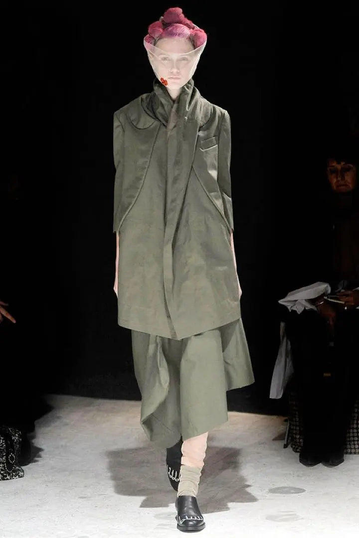 COMMEdesGARCONS AD2009 Huge Collar Coat