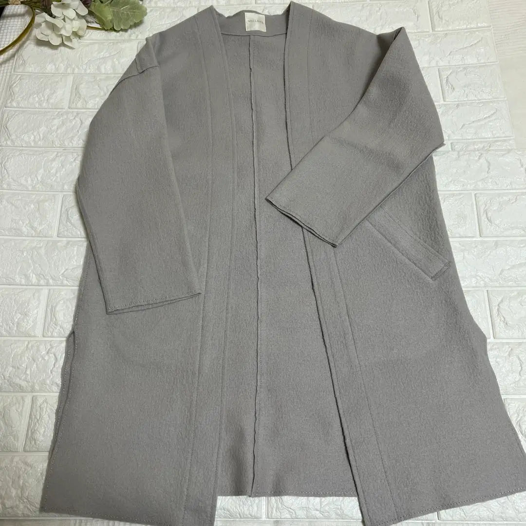 Nories Long Cardigan Wool 100% 36 | ノーリーズ　ロングカーディガン　ウール100% 36