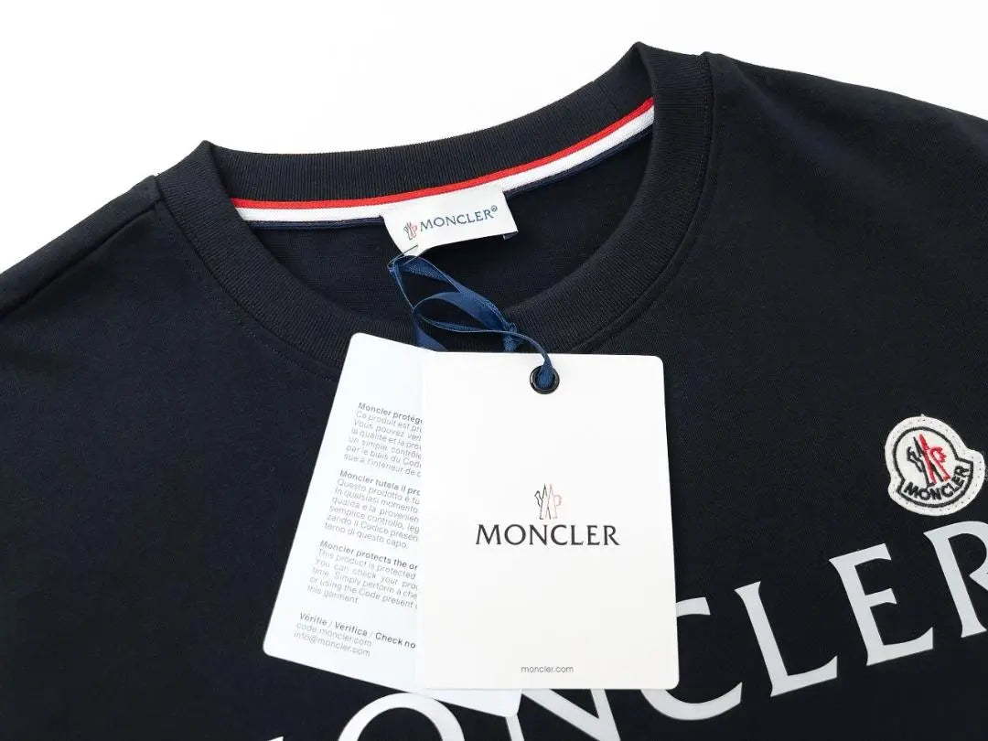 MONCLER Off-White Short Sleeve T-Shirt for Women Italy