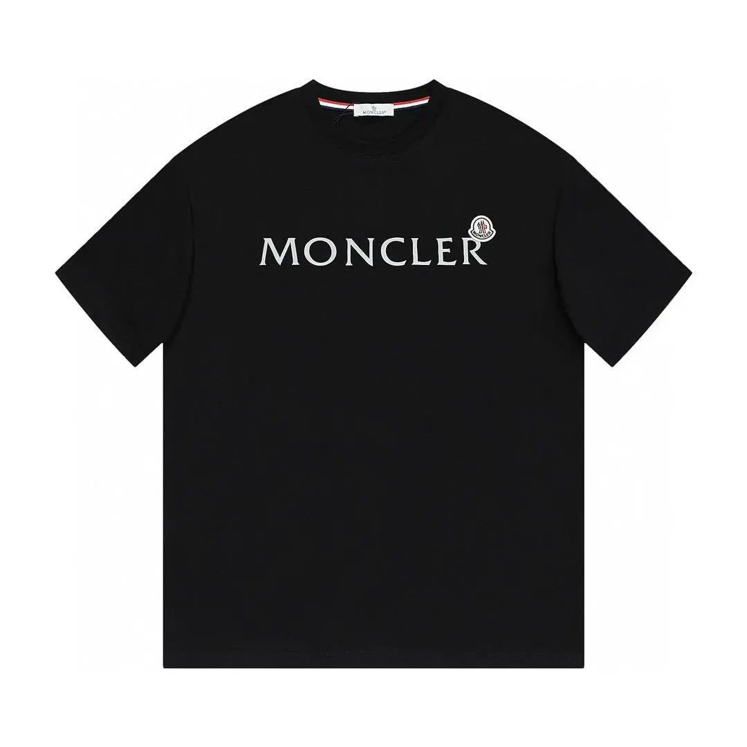 MONCLER Off-White Short Sleeve T-Shirt for Women Italy