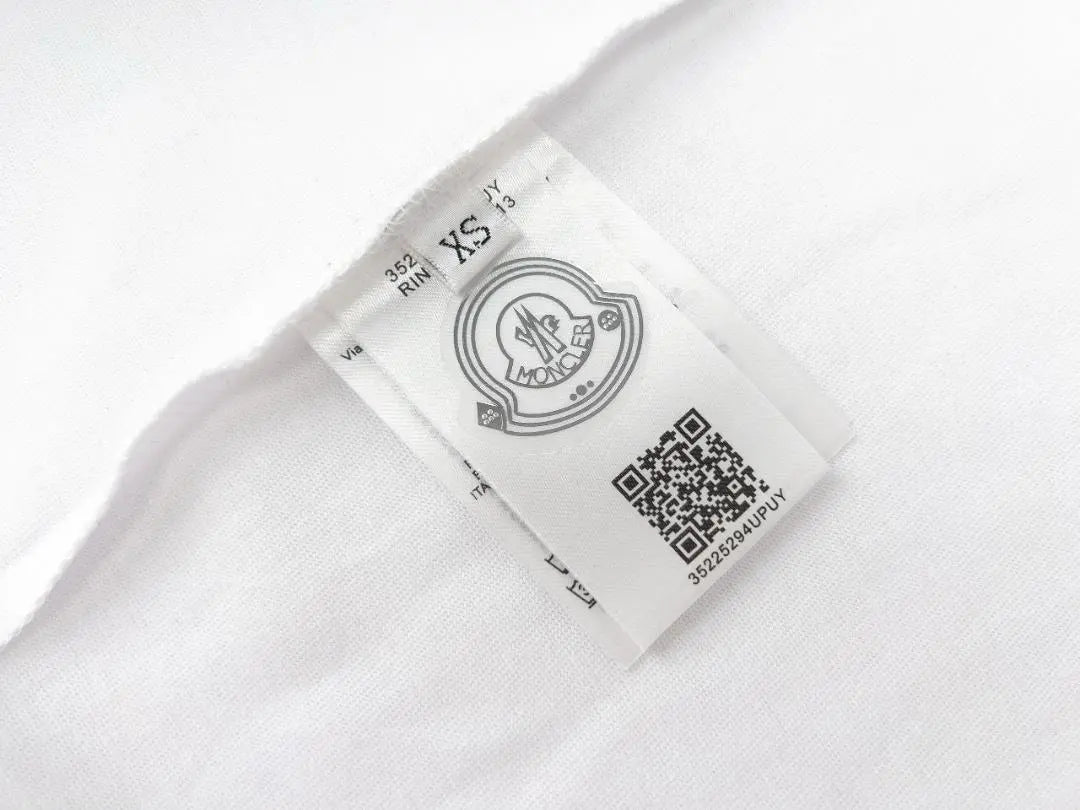 MONCLER Off-White Short Sleeve T-Shirt for Women Italy